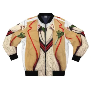 5th Doctor Inspired Bomber Jacket for Doctor Who Fans