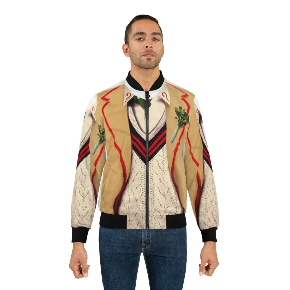 5th Doctor Inspired Bomber Jacket for Doctor Who Fans