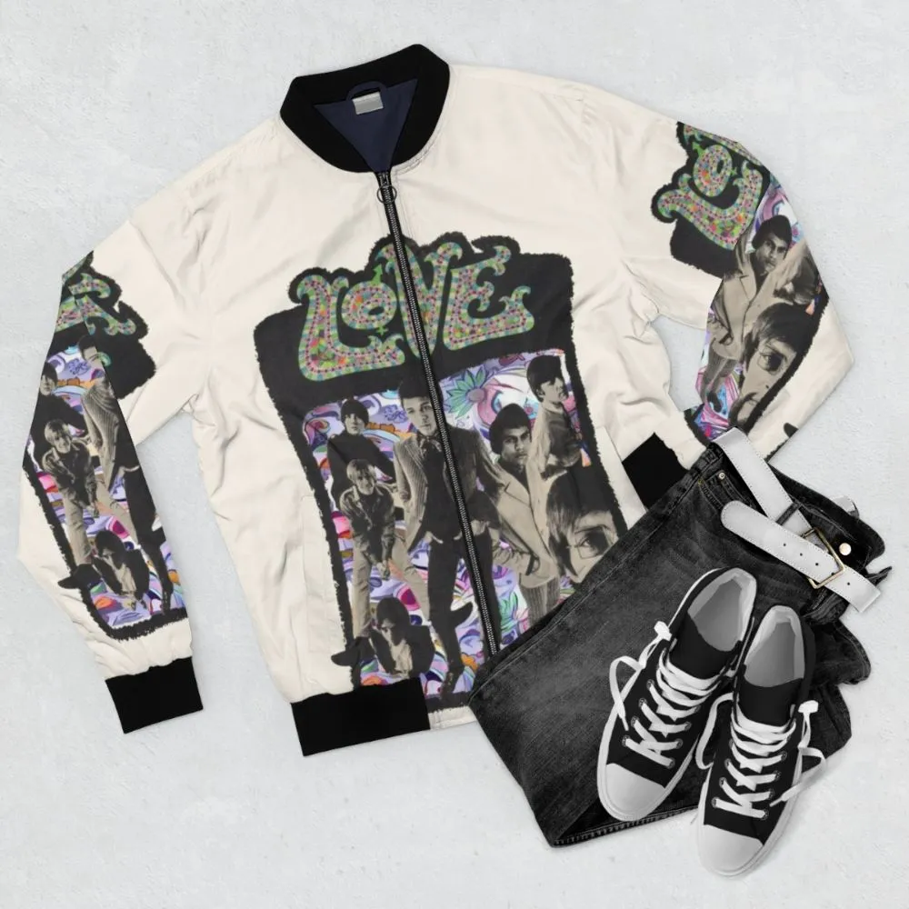 60s Psychedelic Rock Band Love's Arthur Lee Bomber Jacket