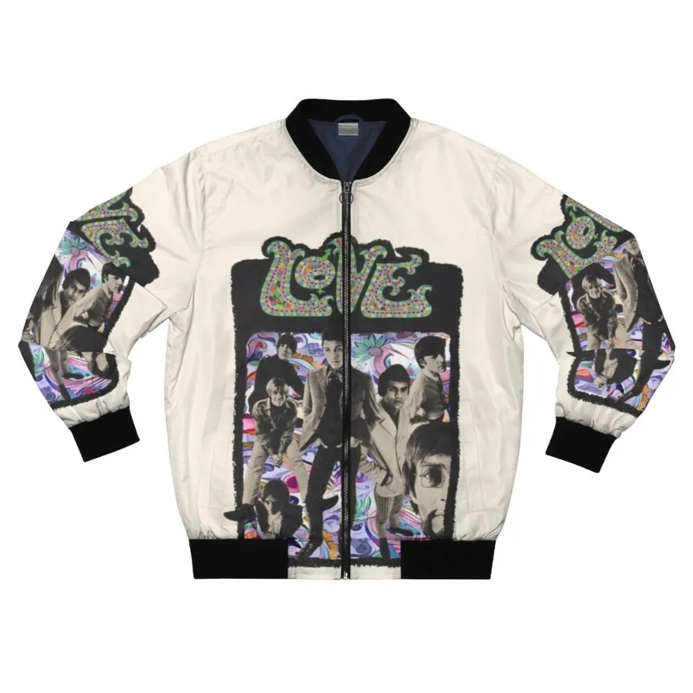 60s Psychedelic Rock Band Love's Arthur Lee Bomber Jacket