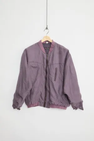 80's Silk Bomber jacket (M)