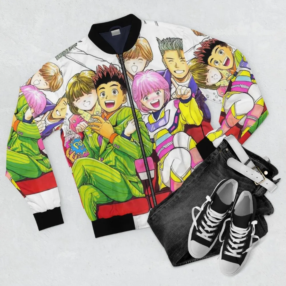 90s Anime Shojo Bomber Jacket - Video Girl AI