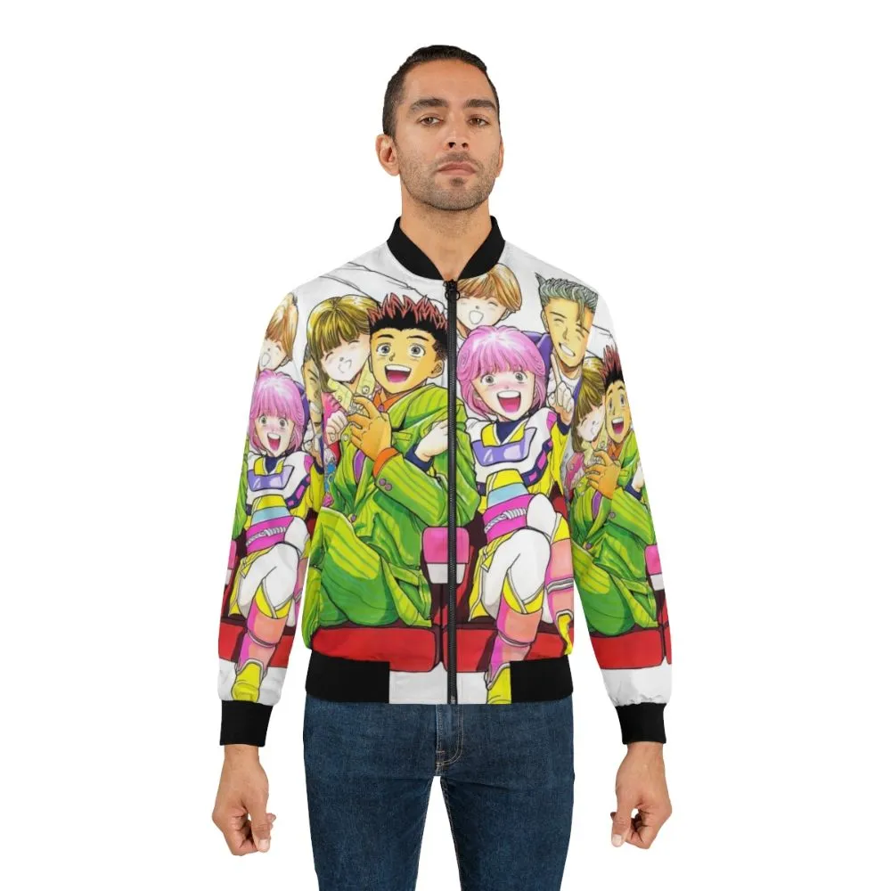 90s Anime Shojo Bomber Jacket - Video Girl AI