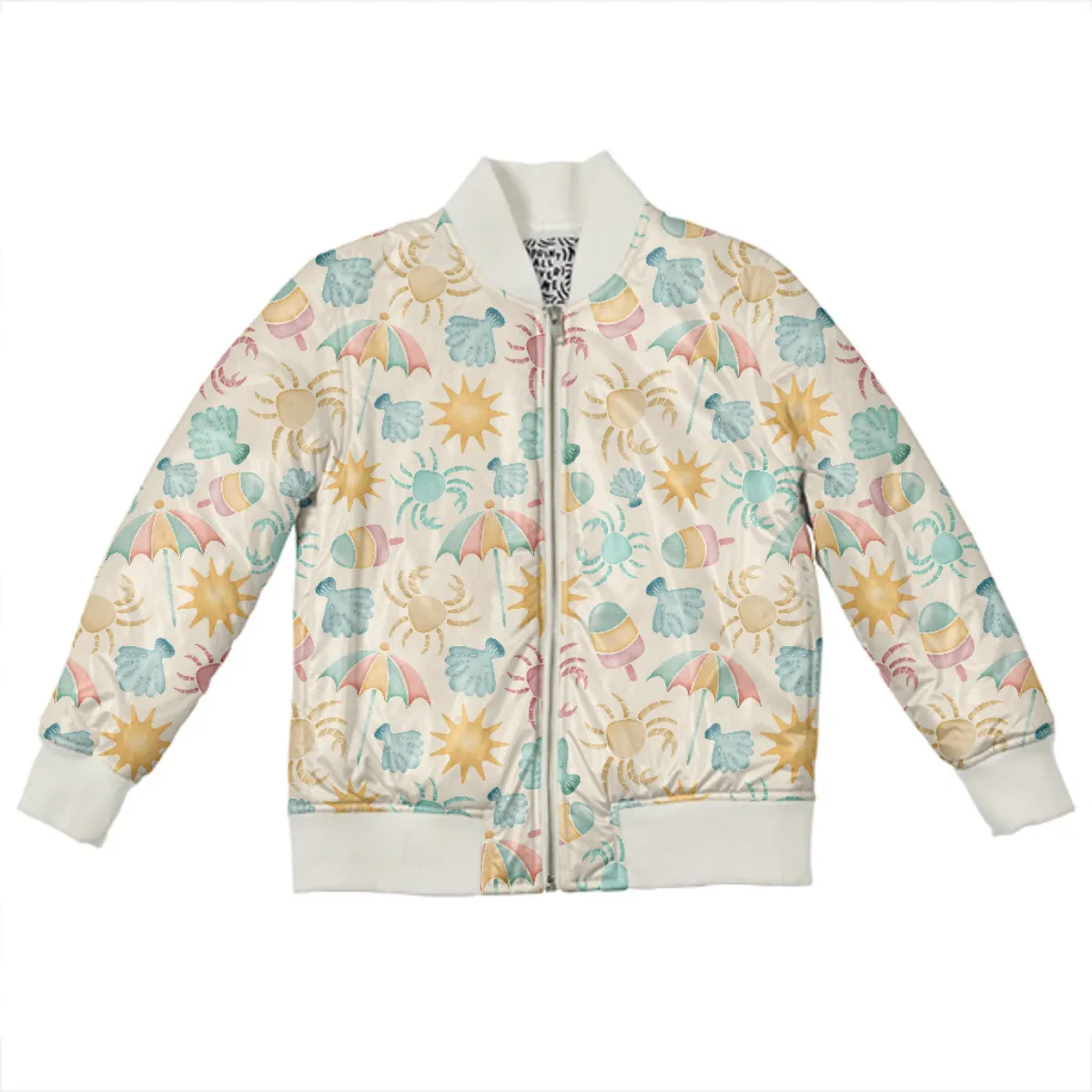 A day at the beach bomber jacket