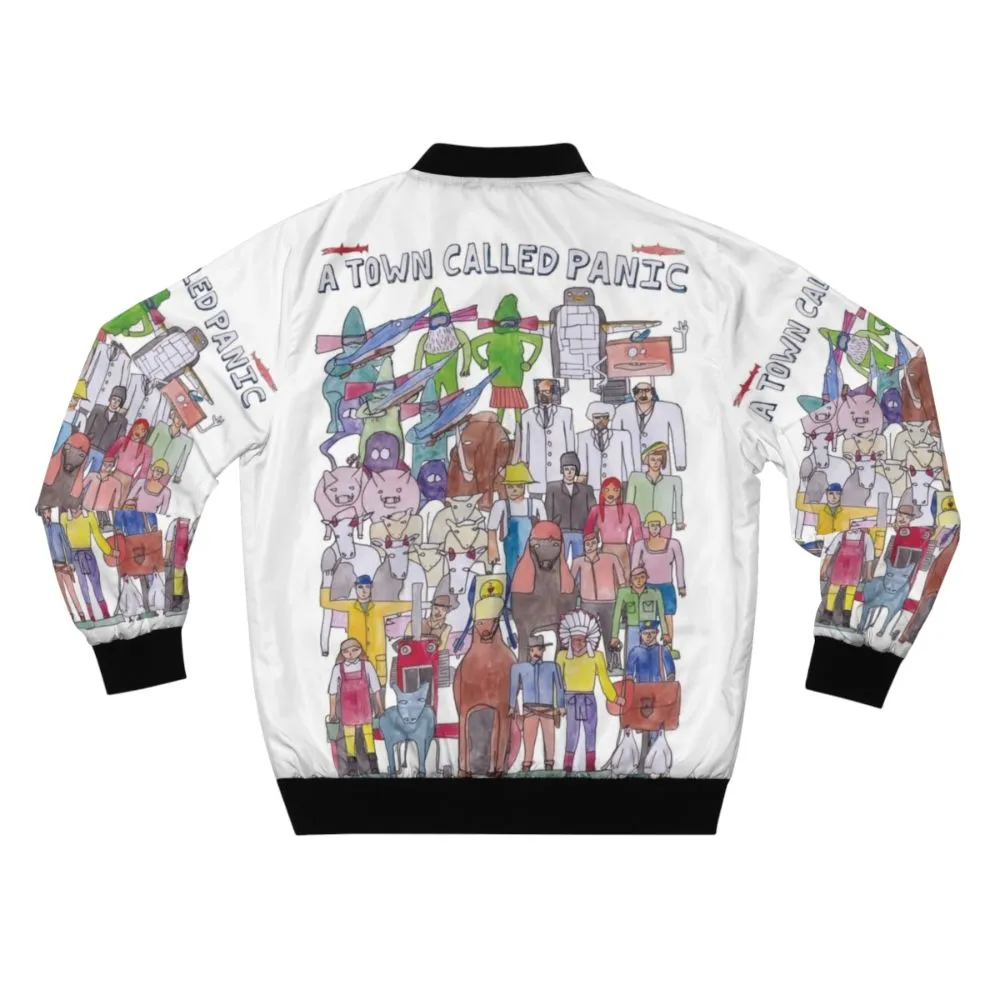 A Town Called Panic Bomber Jacket - Featuring Team Illustration