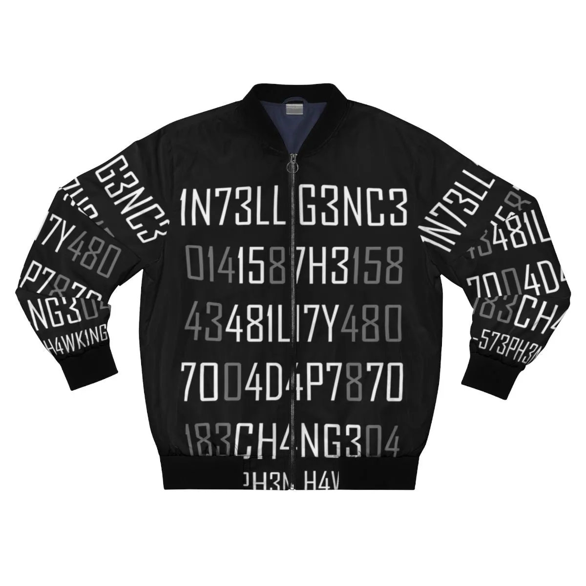 Adapt or Die Encoded Bomber Jacket for Science and Intelligence