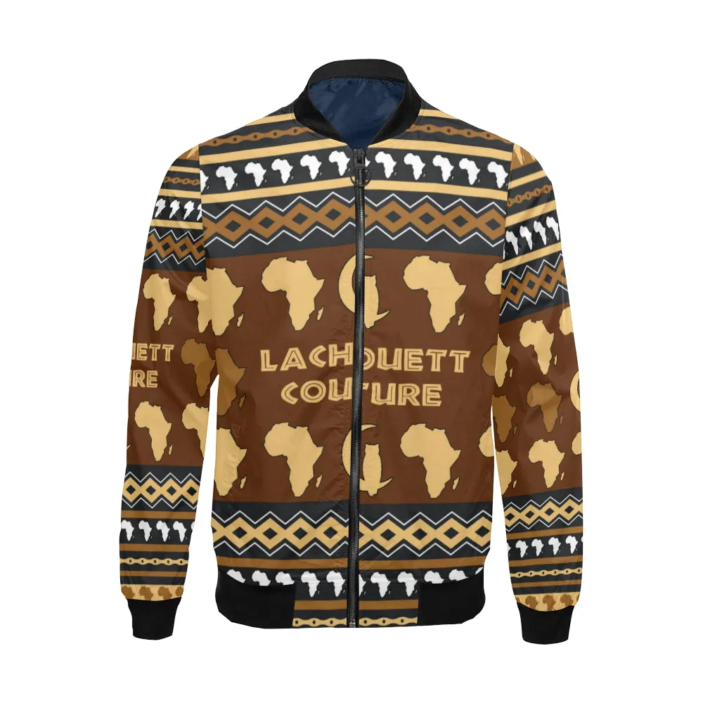 Afrika Ornement Bomber Jacket for Men