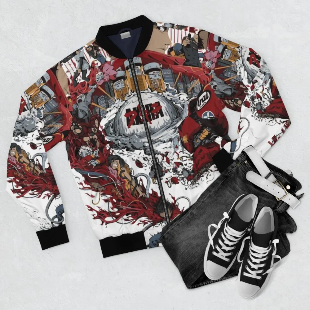 Akira Bomber Jacket - Vintage Apocalyptic Sci-Fi Style