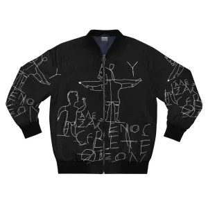 Alexamenos Graffito Bomber Jacket - Free Thinker Design