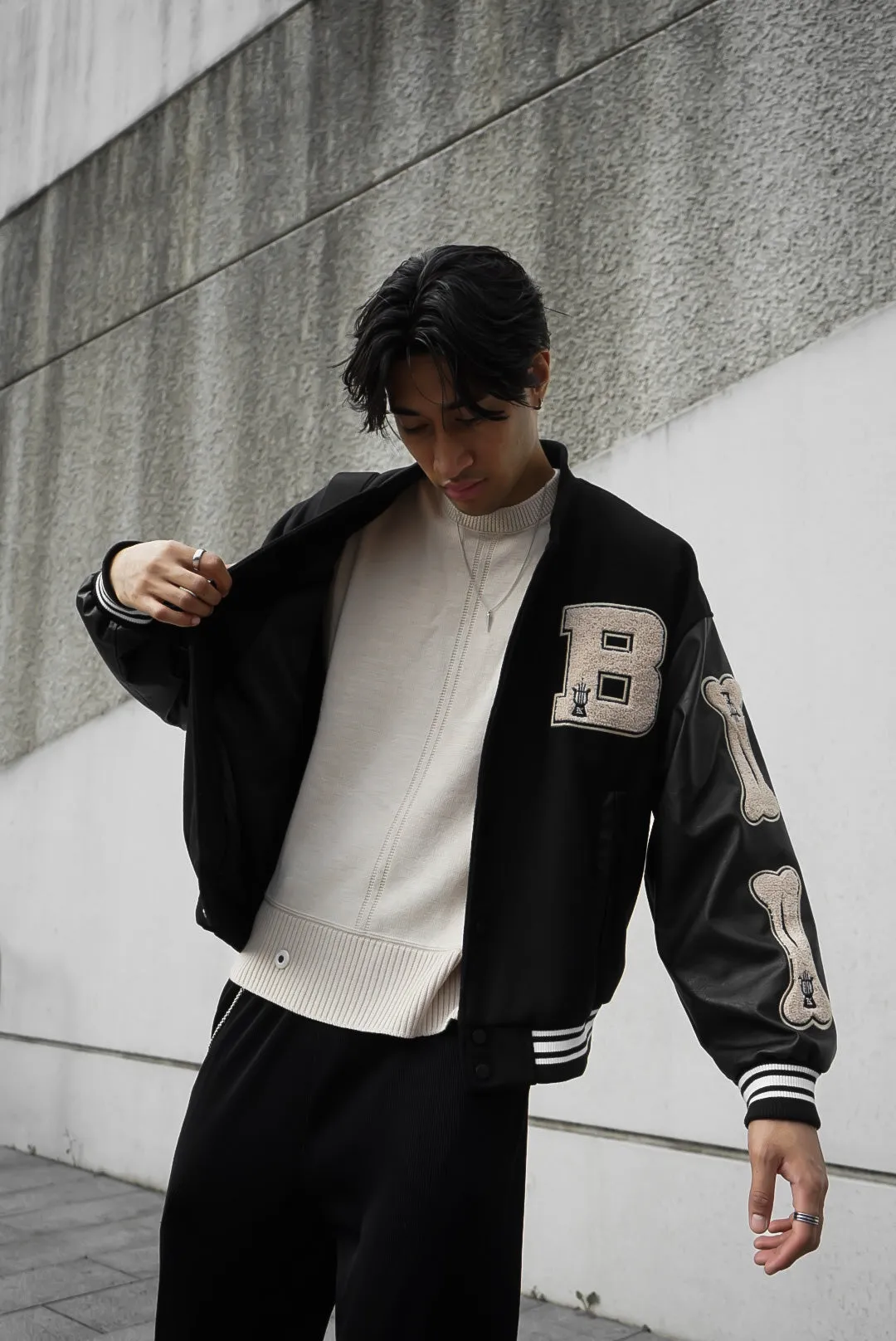 B Bone Bomber Jacket