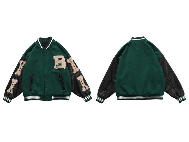 B Bone Bomber Jacket