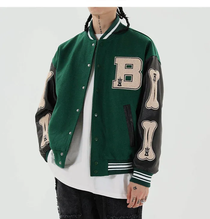 B Bone Bomber Jacket