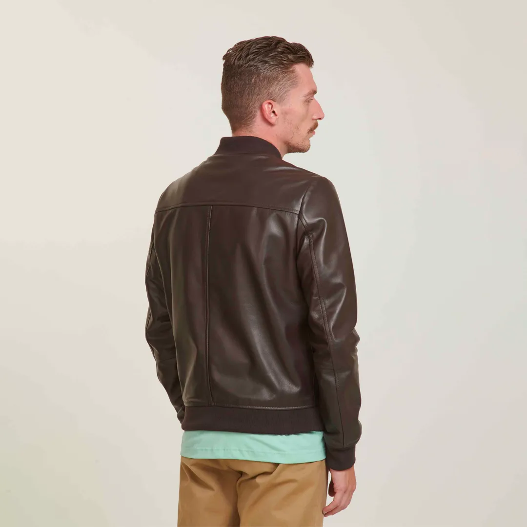 BOMBER DARK BROWN