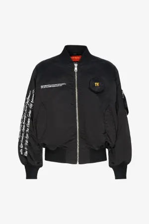 BOMBER JACKET THE KITCHEN BLACK