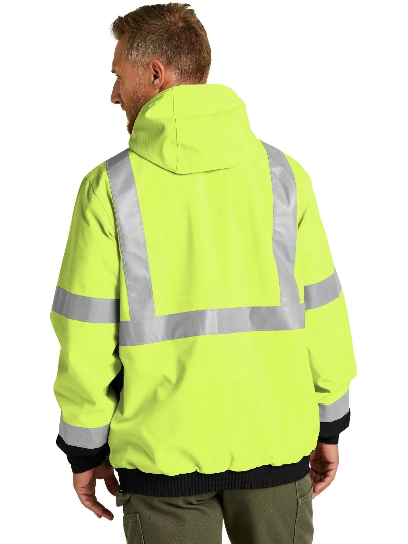 CornerStone ANSI 107 Class 3 Waterproof Insulated Ripstop Bomber Jacket