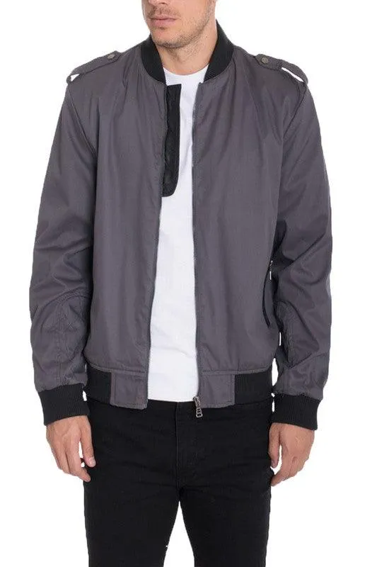 Cotton Casual Bomber Jacket