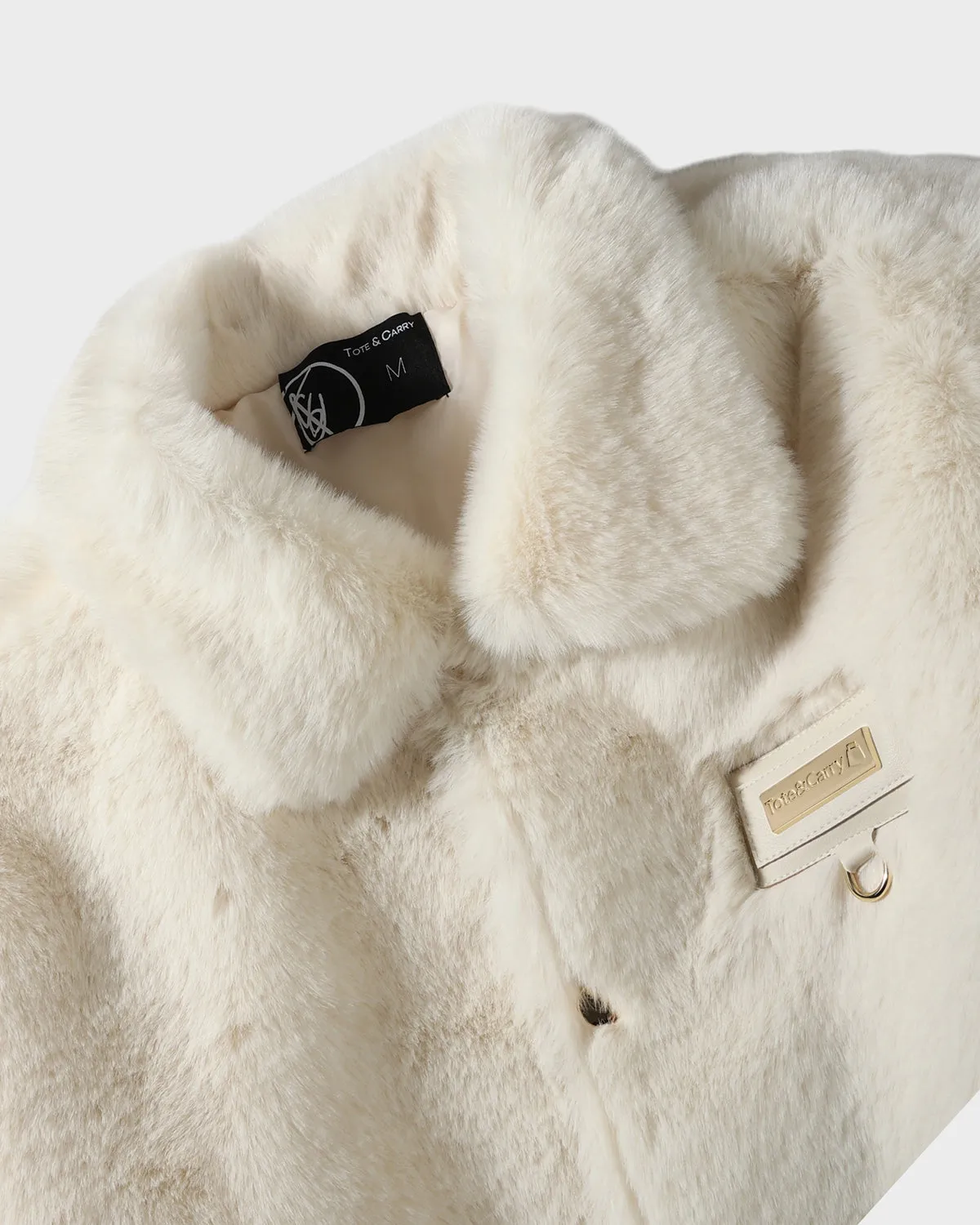 Cozy Fuzzy Crush Jacket in White