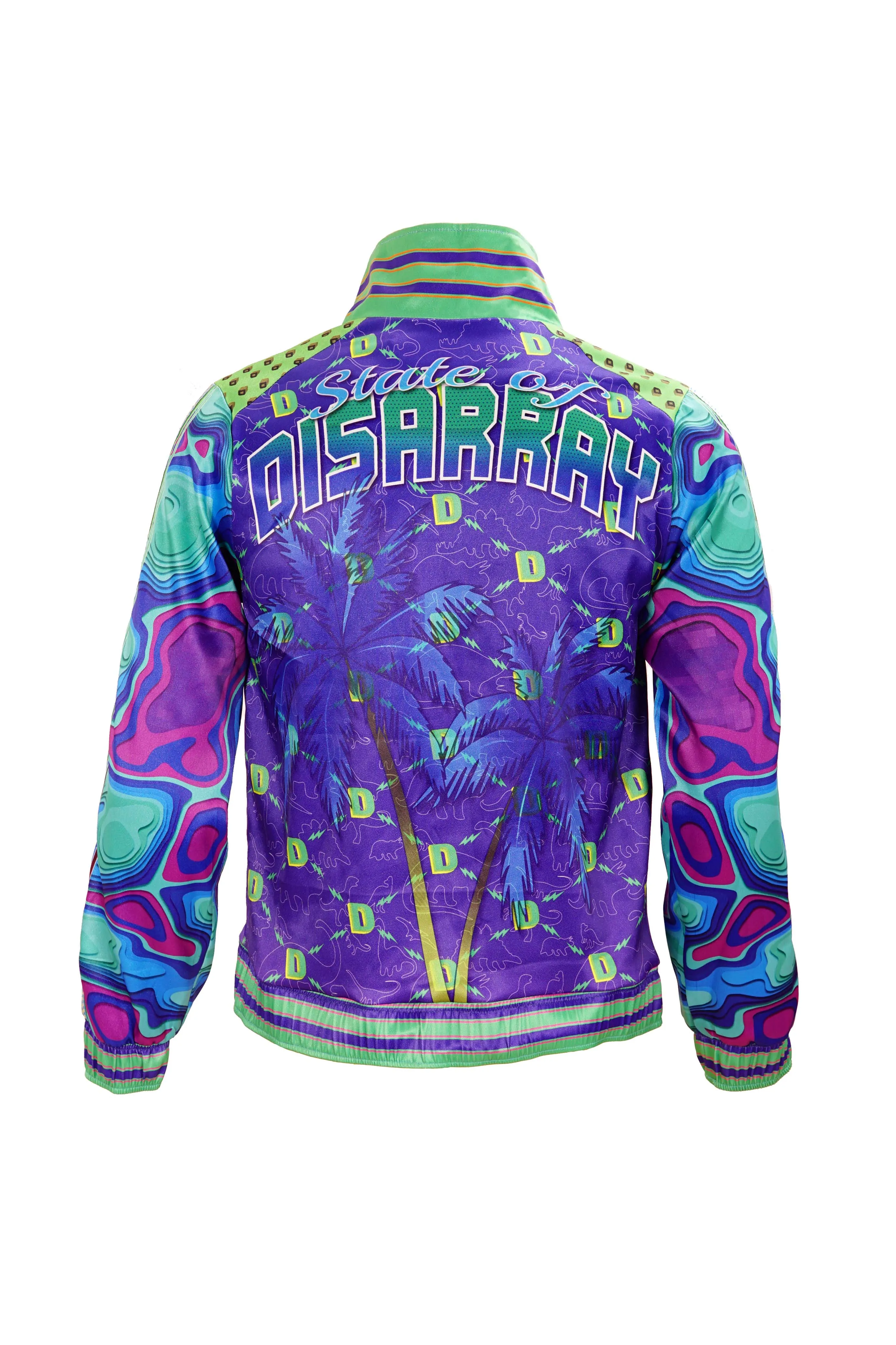 Dino Zap Attack  | Danny Disarray | Deluxe Printed Jacket