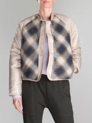 Dorsey Bomber in Japanese Plaid - Yosemite