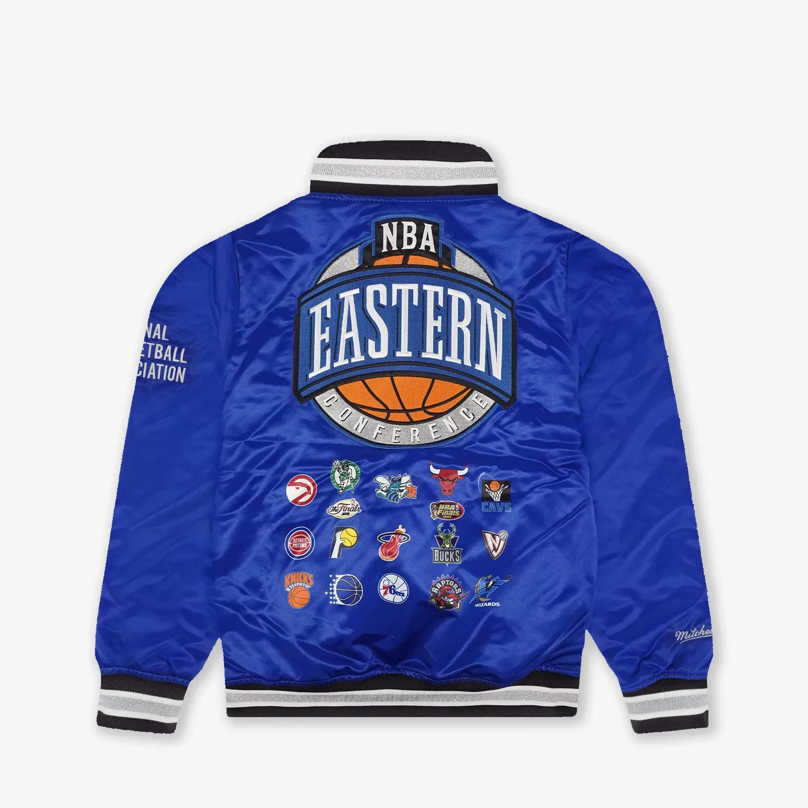 Eastern Conference All Star Heavyweight Satin HWC Jacket - Royal Blue