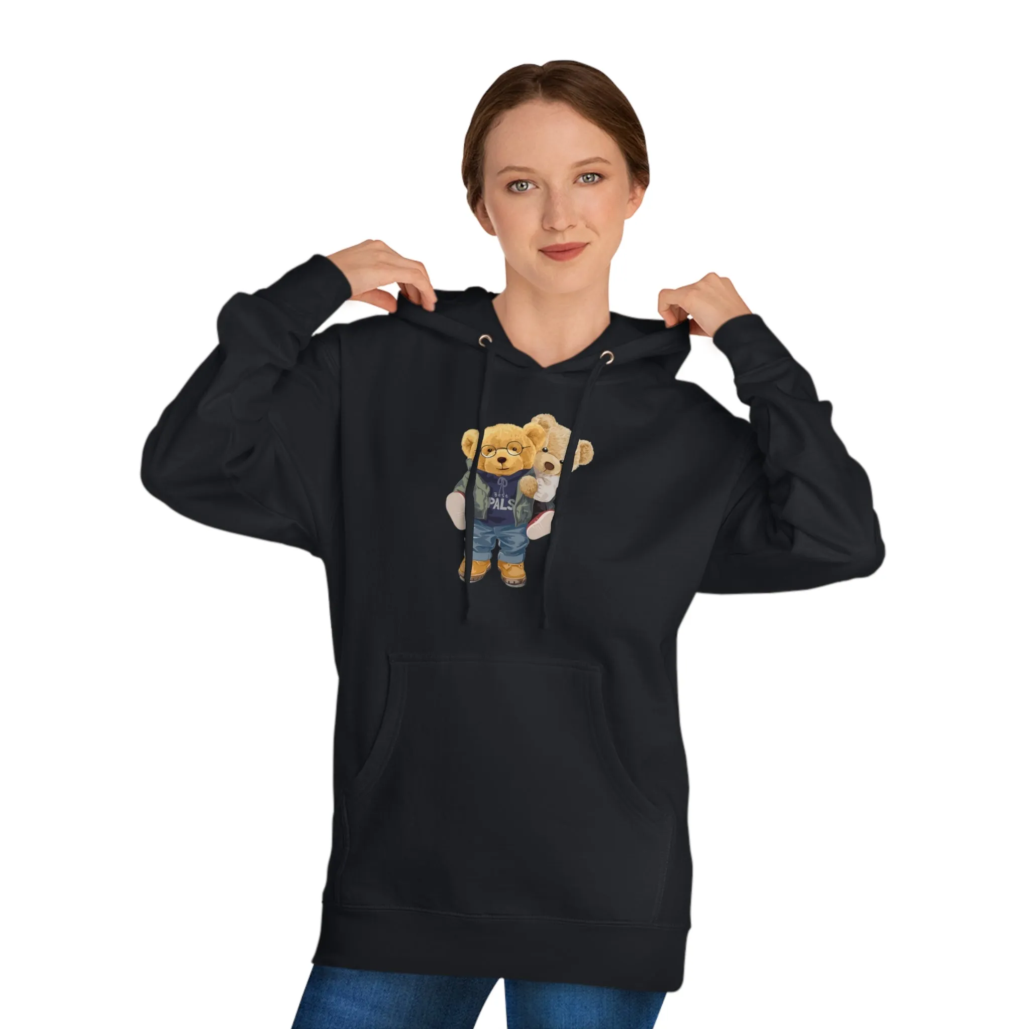 Eco-Friendly Lift You Up Bear Hoodie