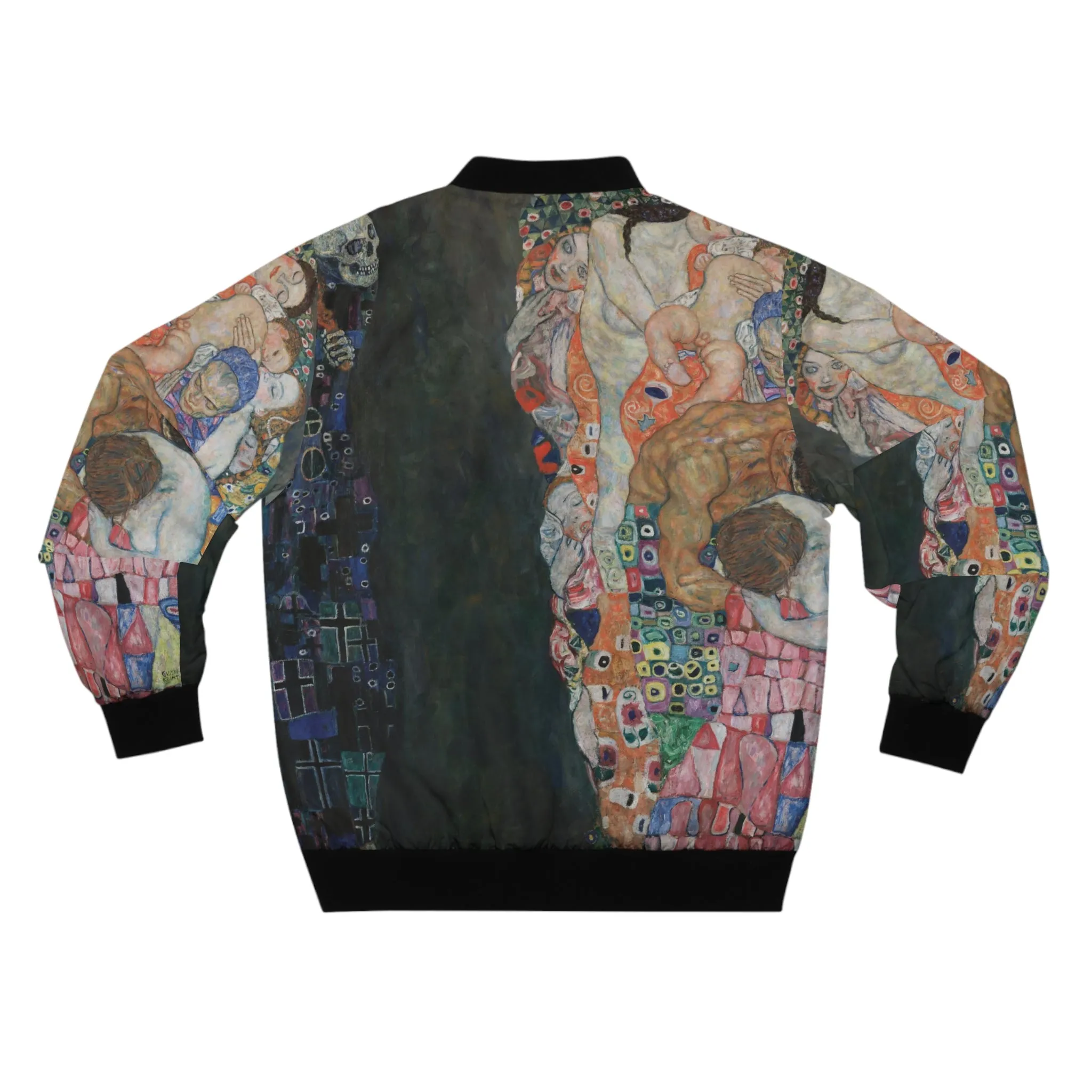 Gustav Klimt Death and Life Bomber Jacket