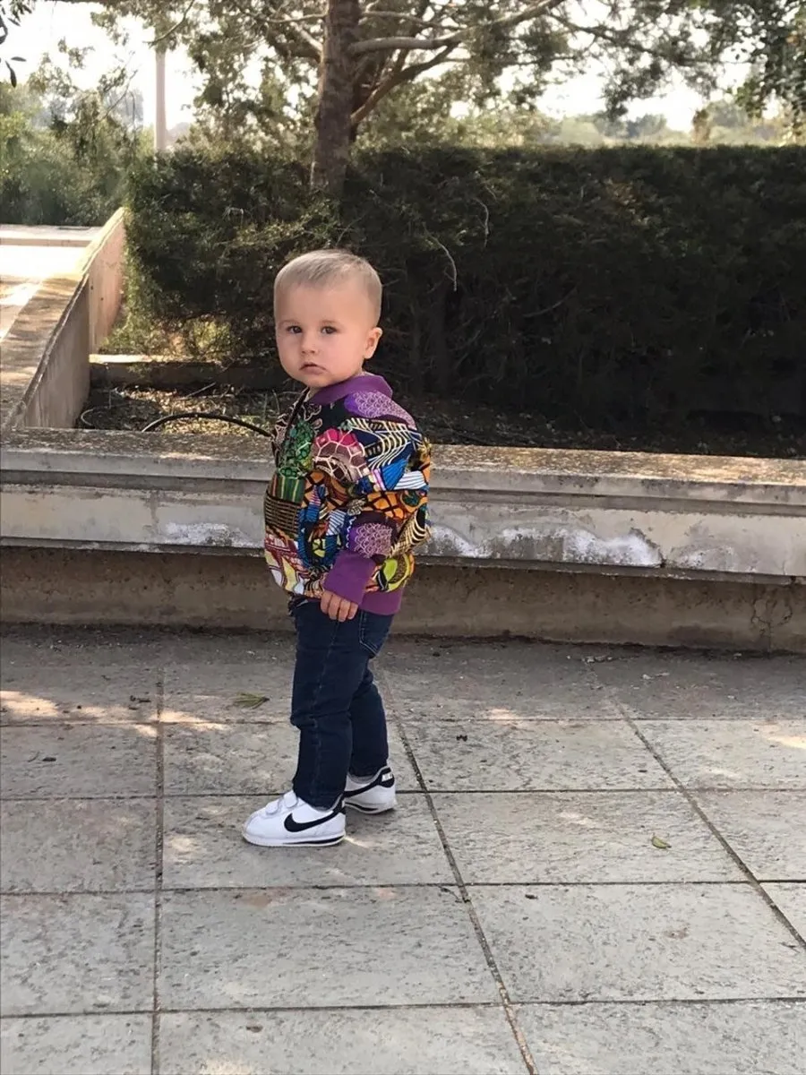 Handmade Childrens Patchwork Bomber Jacket