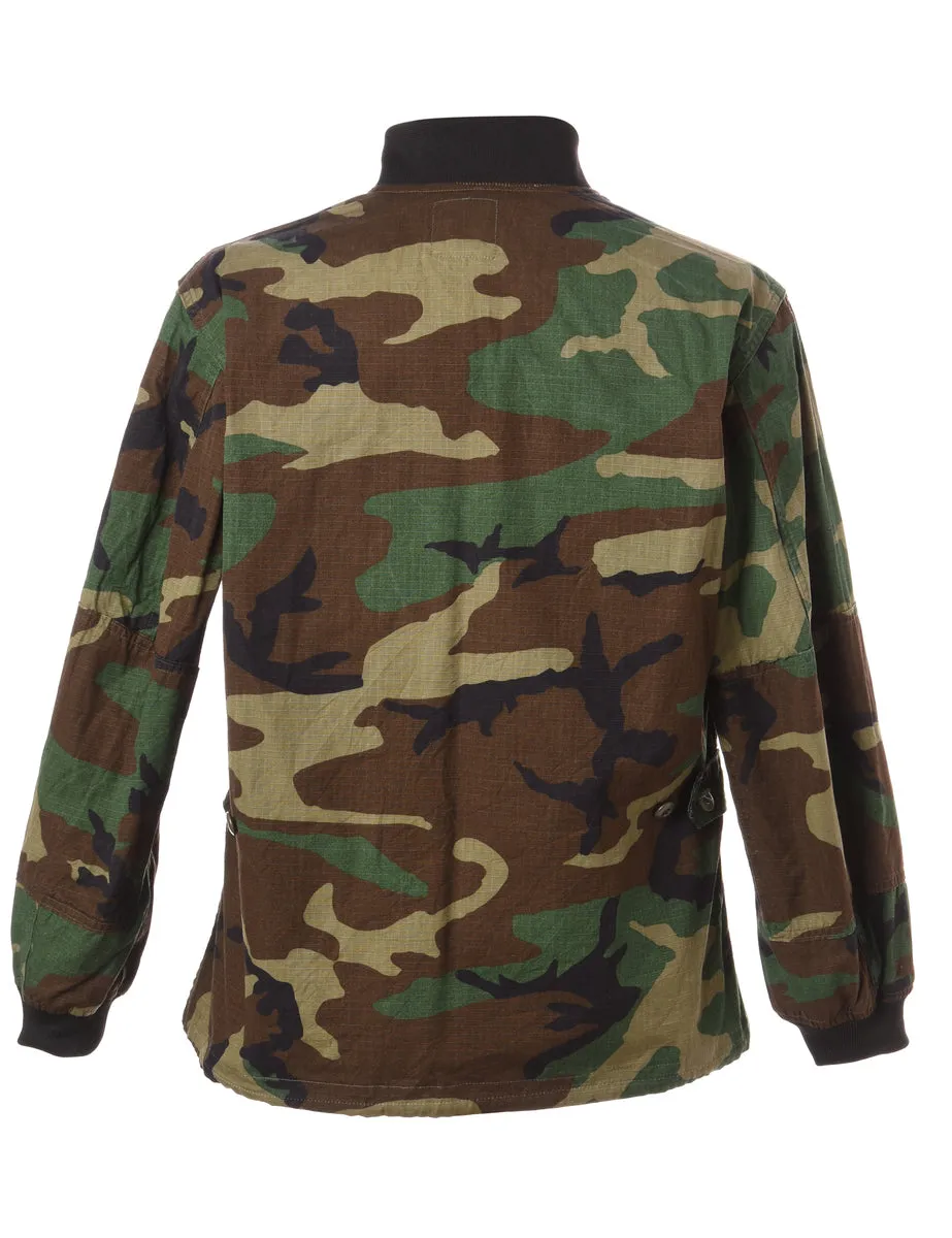 Label Jackson Camo Bomber Jacket