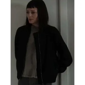 Laura Haddock The Recruit Black Bomber Jacket