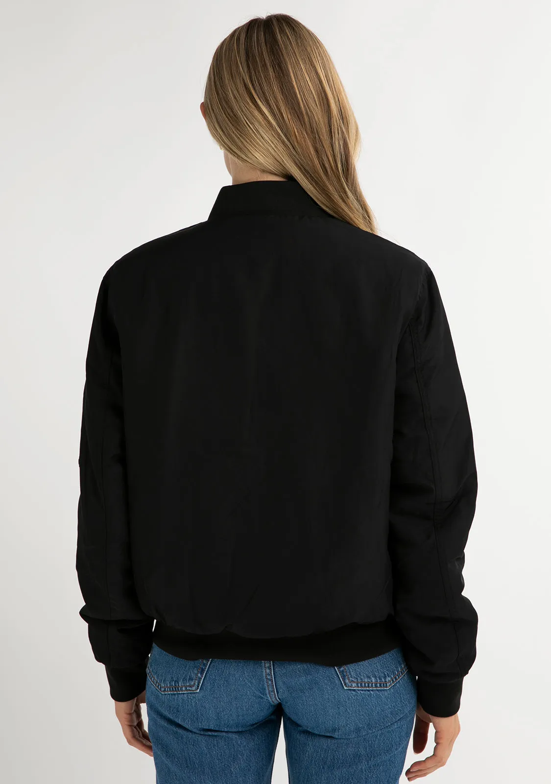 Logo Bomber Black