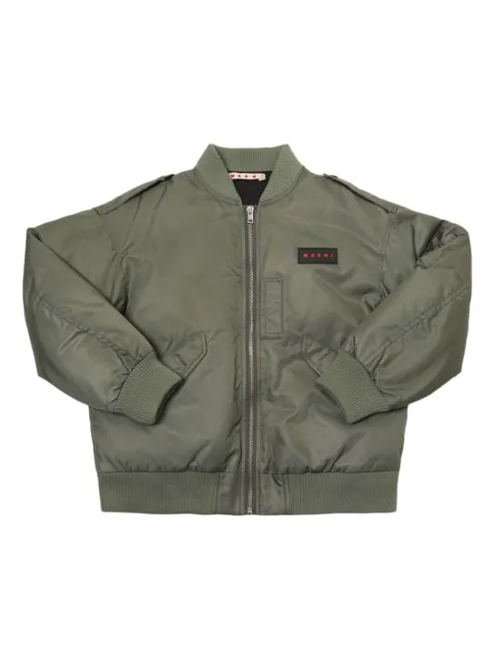 Marni Junior   Poly bomber jacket 