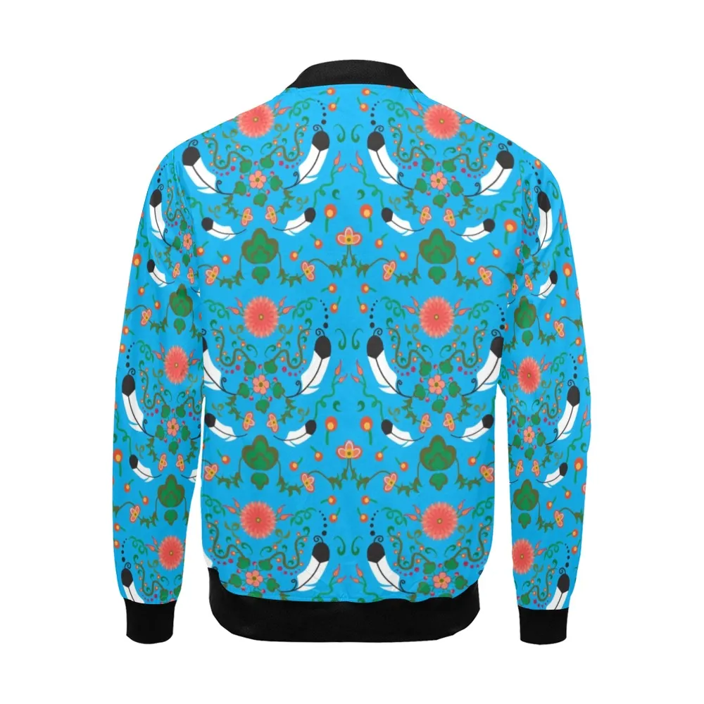 New Growth Bright Sky Bomber Jacket for Men