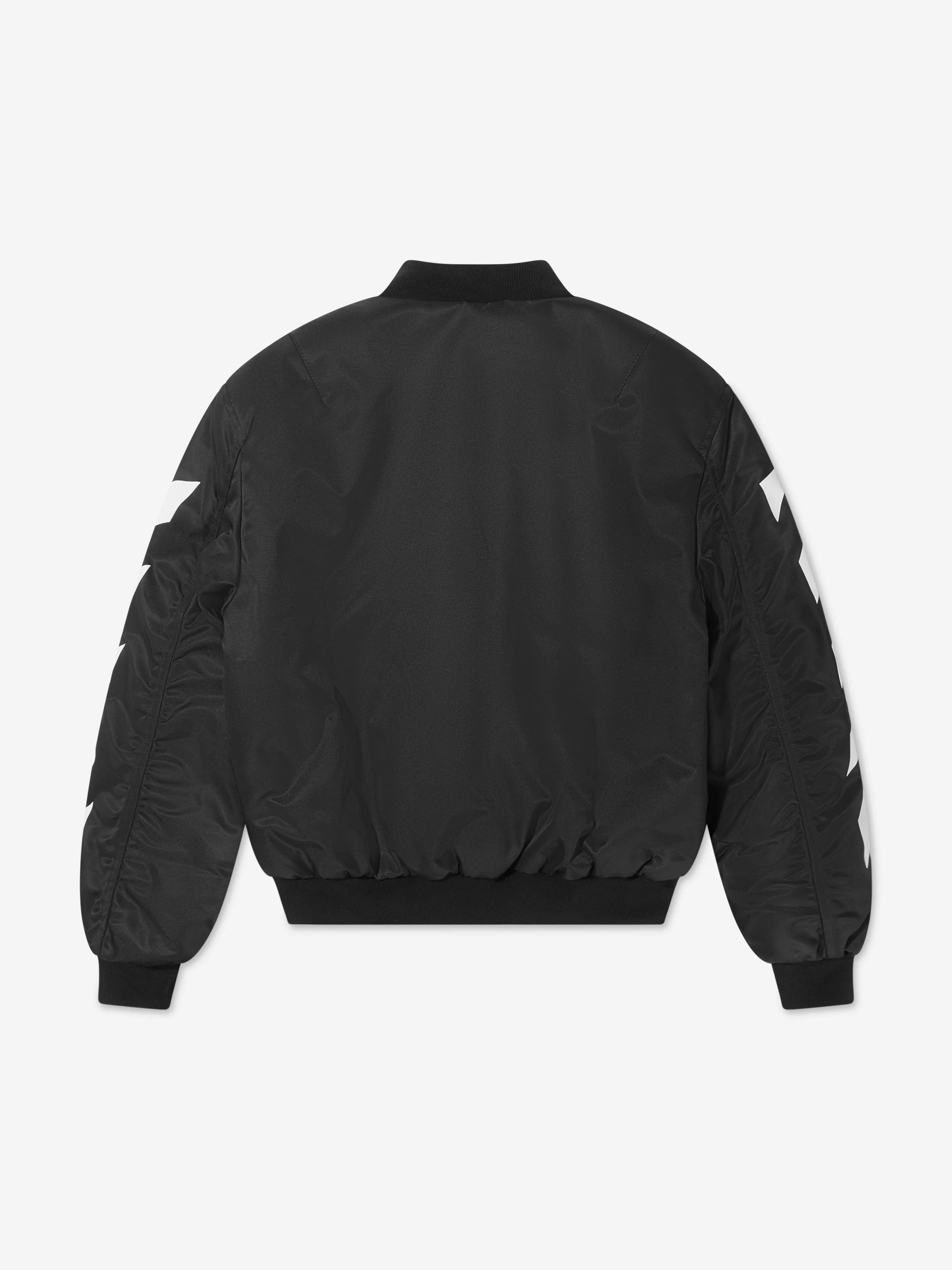 Off-White Boys Helvetica Bomber Jacket