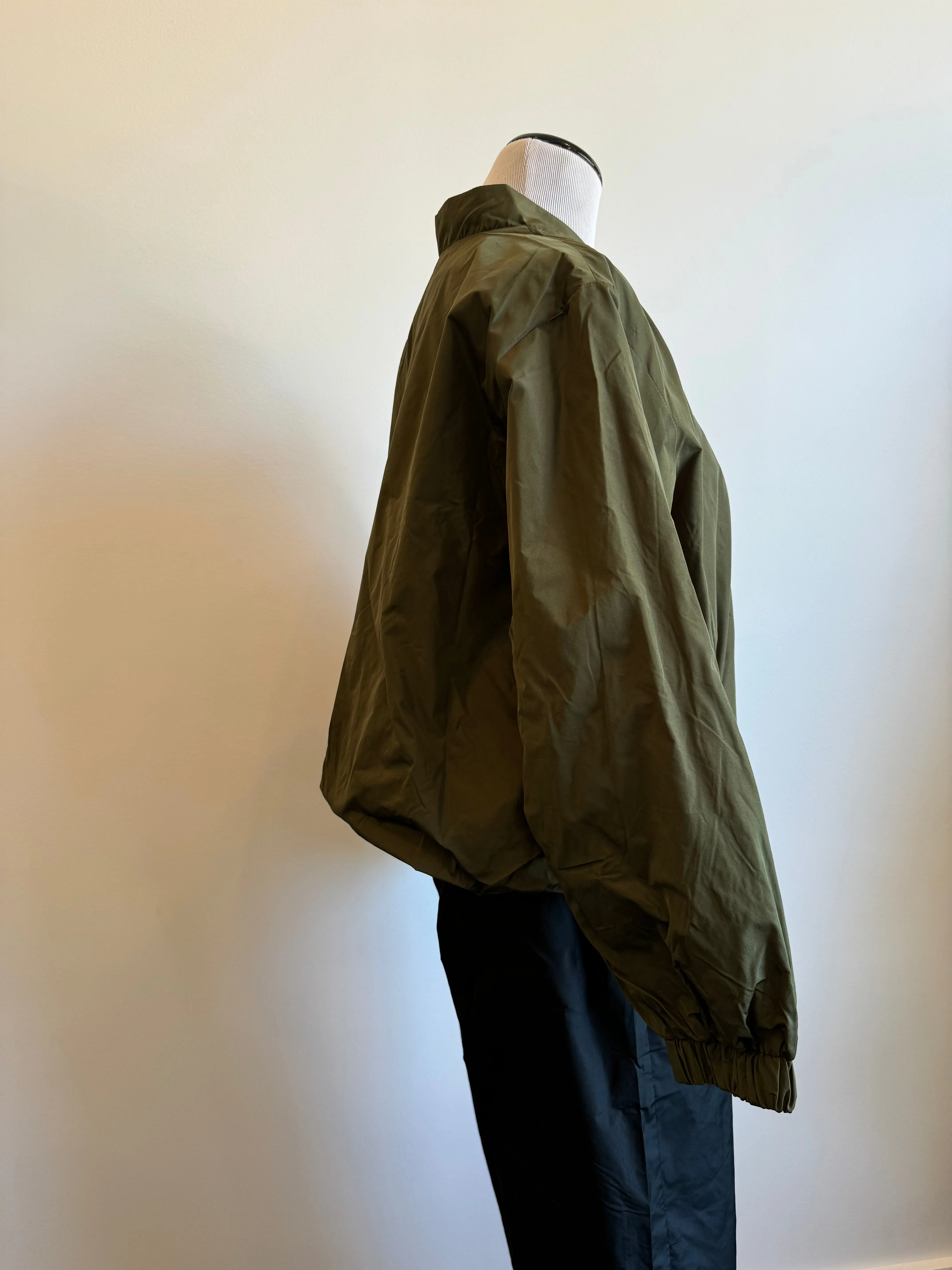 Olive Bomber Jacket