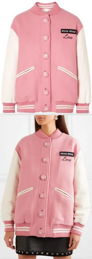 Oversized Two-Toned Bomber Jacket