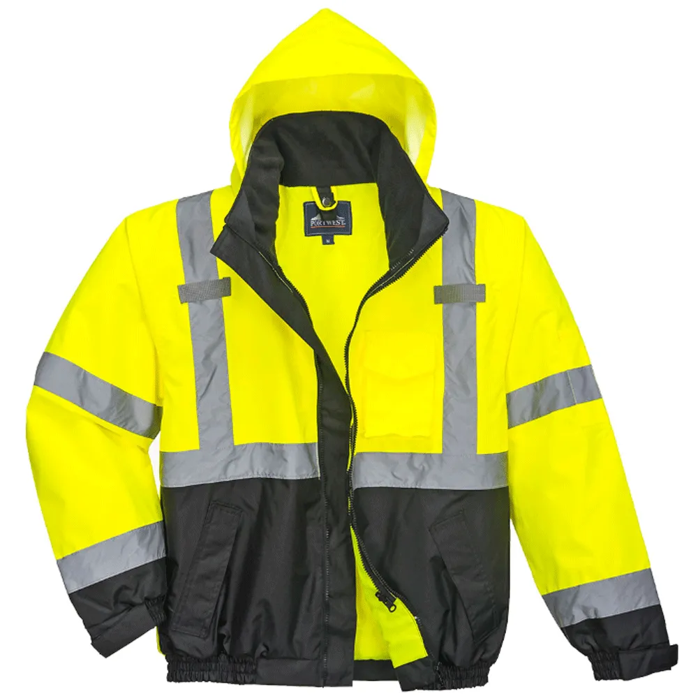 Portwest S365 Waterproof Premium Hi-Vis 3-in-1 Bomber Jacket