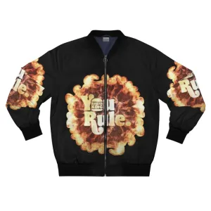 "YOU RULE" Bomber Jacket - Fast Food Inspired Fashion