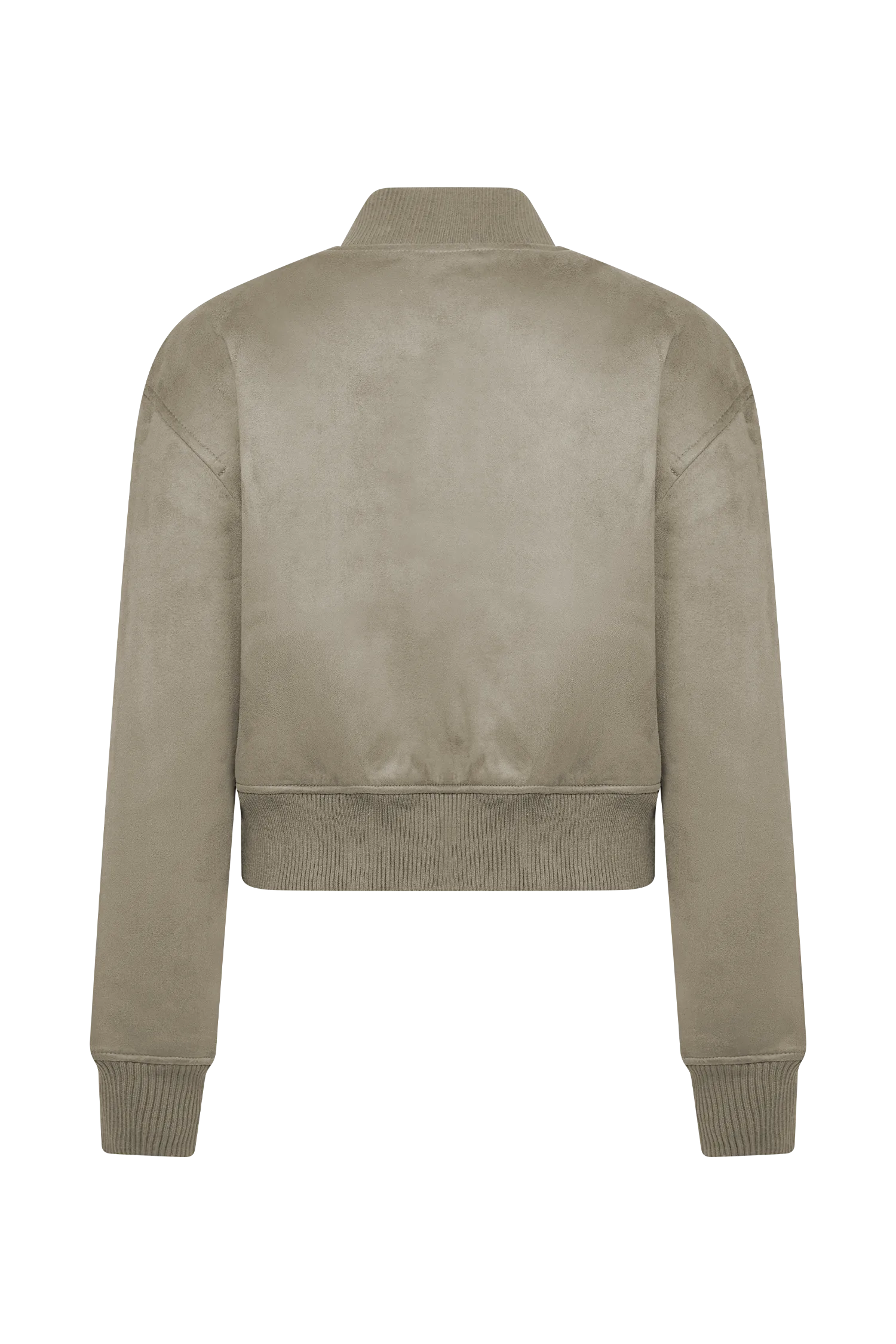 Rudy Suede Bomber Jacket - Sand