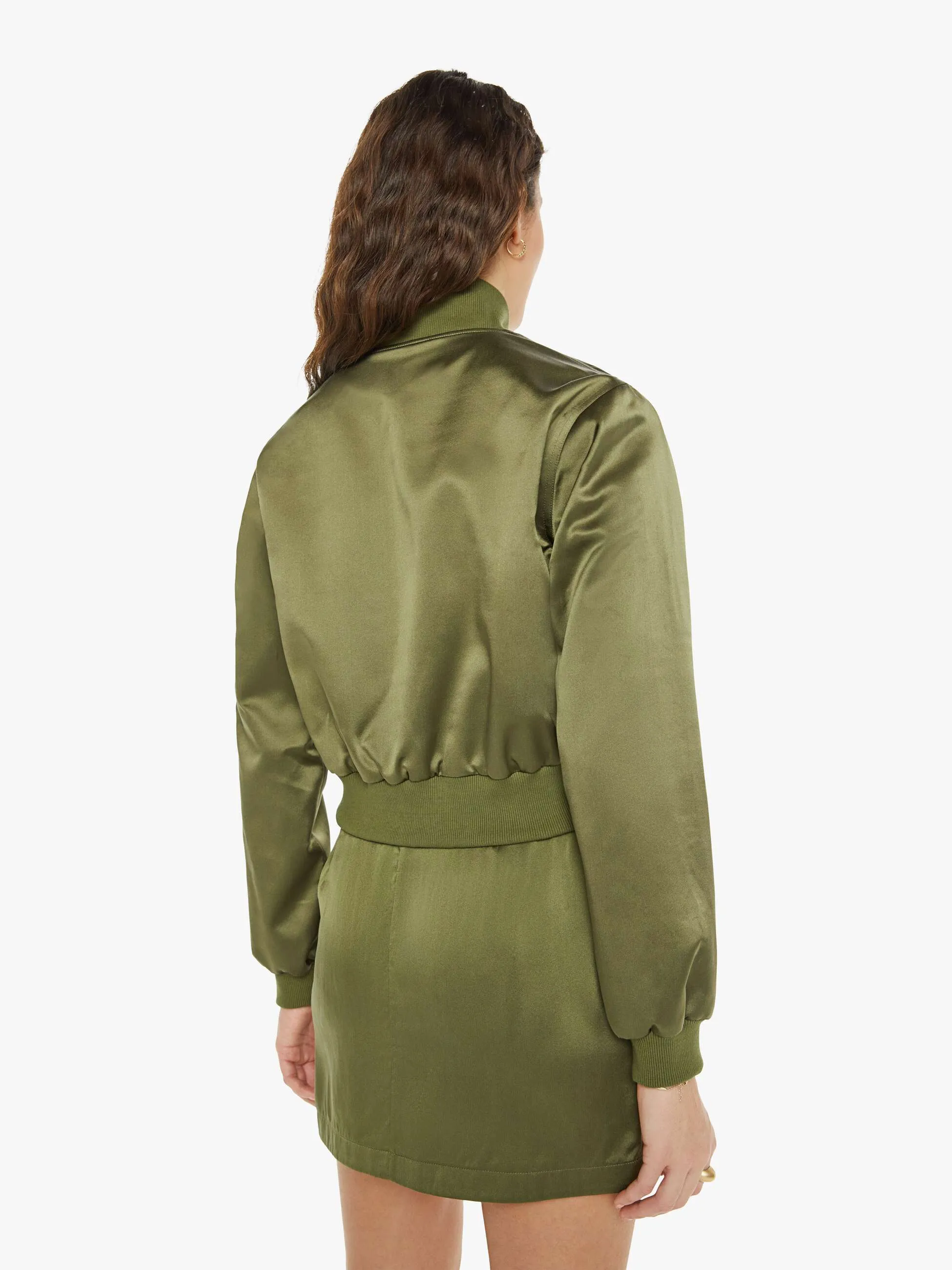 SABLYN Cala Shrunken Bomber - Olive