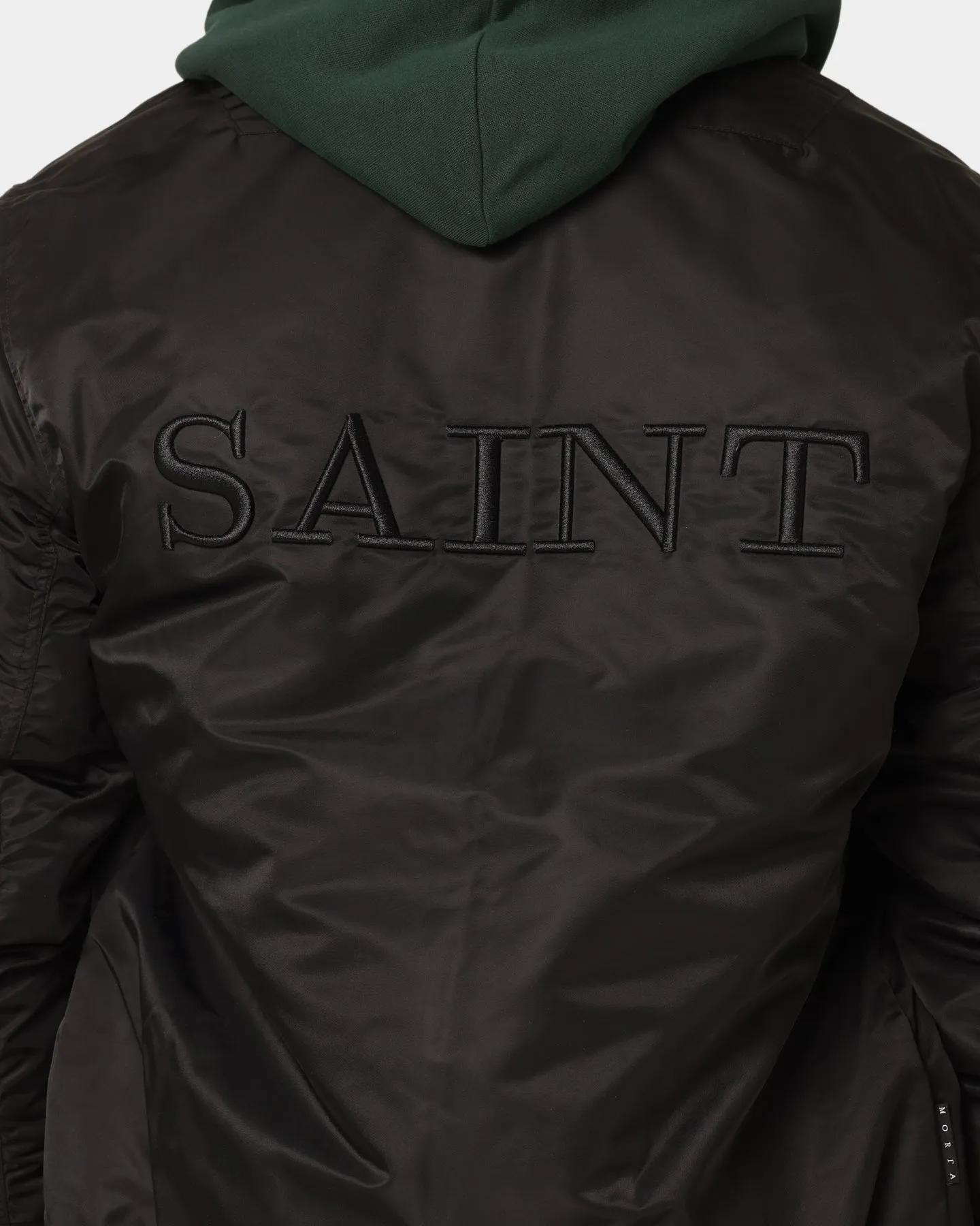 Saint Morta Annex Bomber Jacket Black