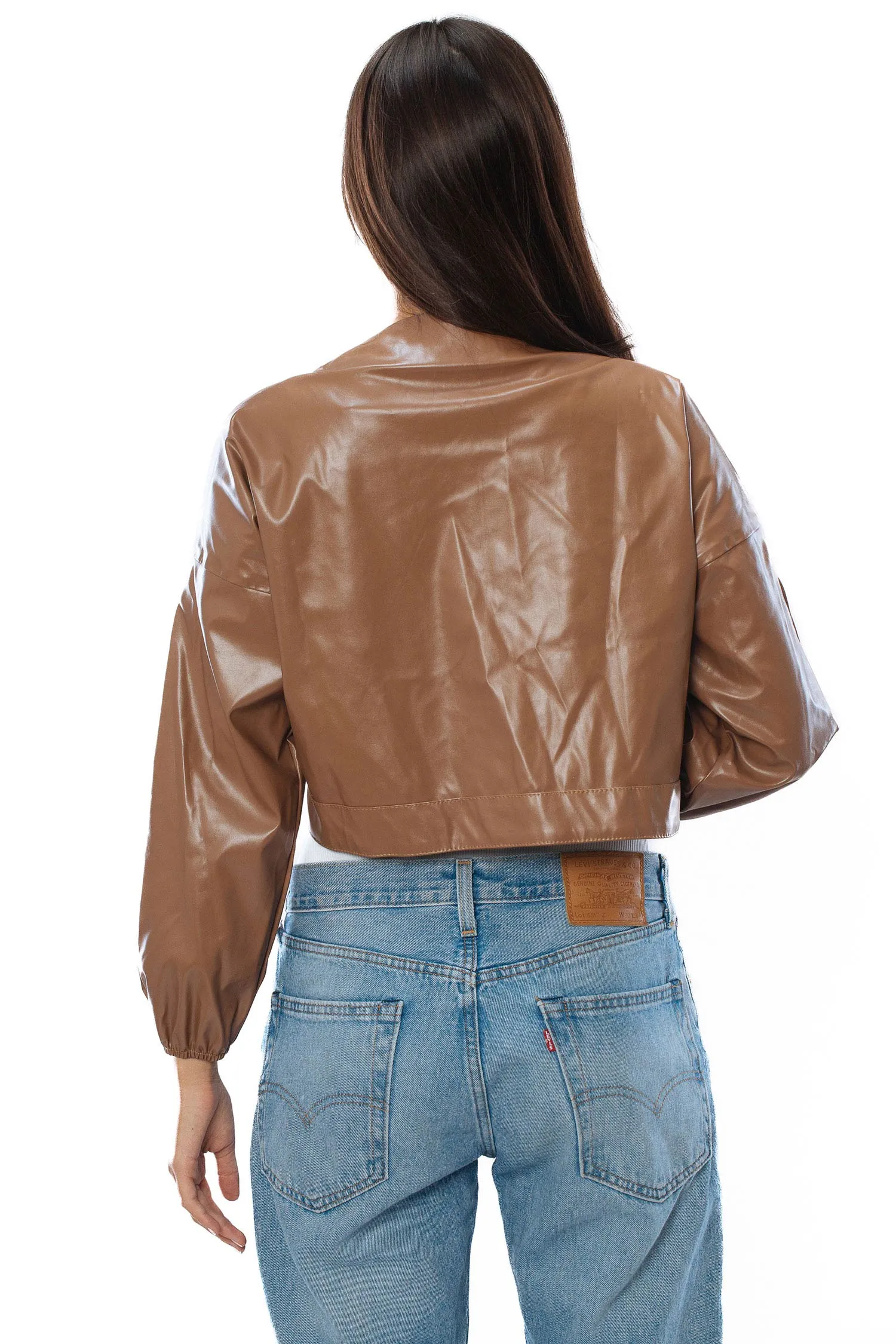 Sassy Leather Jacket - Angelica Fleur