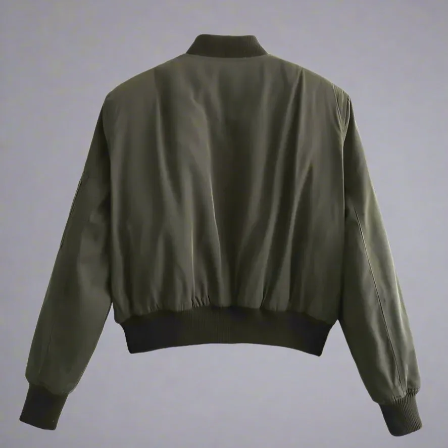 Short Bomber Jacket