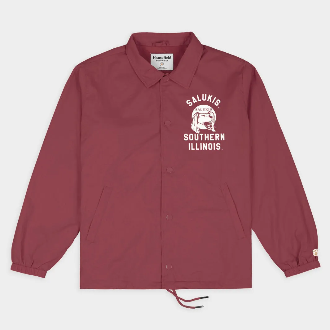 SIU Salukis Retro Barking Saluki Coaches Jacket