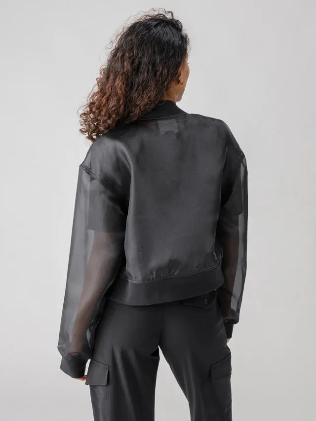 Skyline Organza Bomber