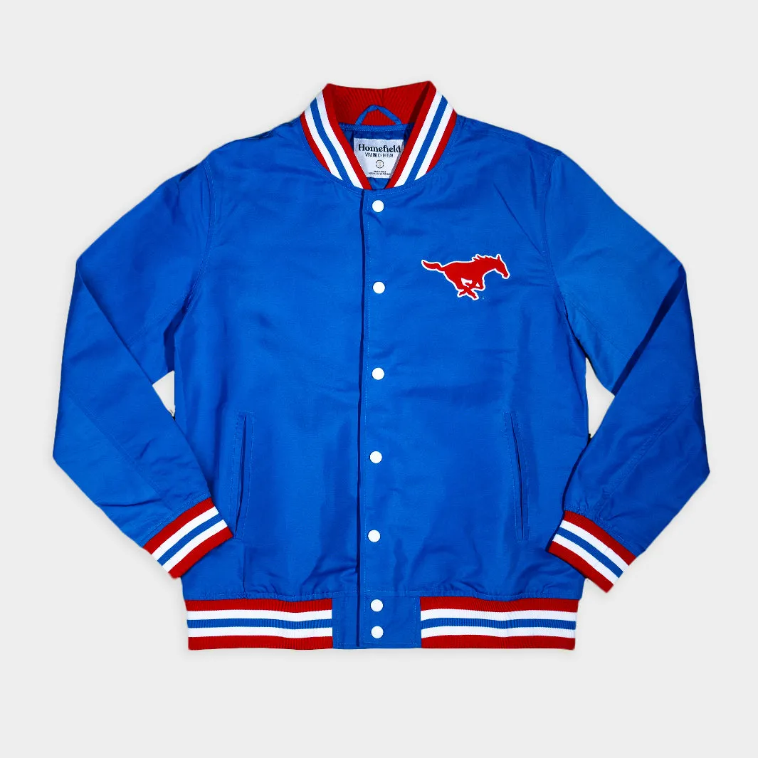 SMU Mustangs Vintage Retro Bomber Jacket