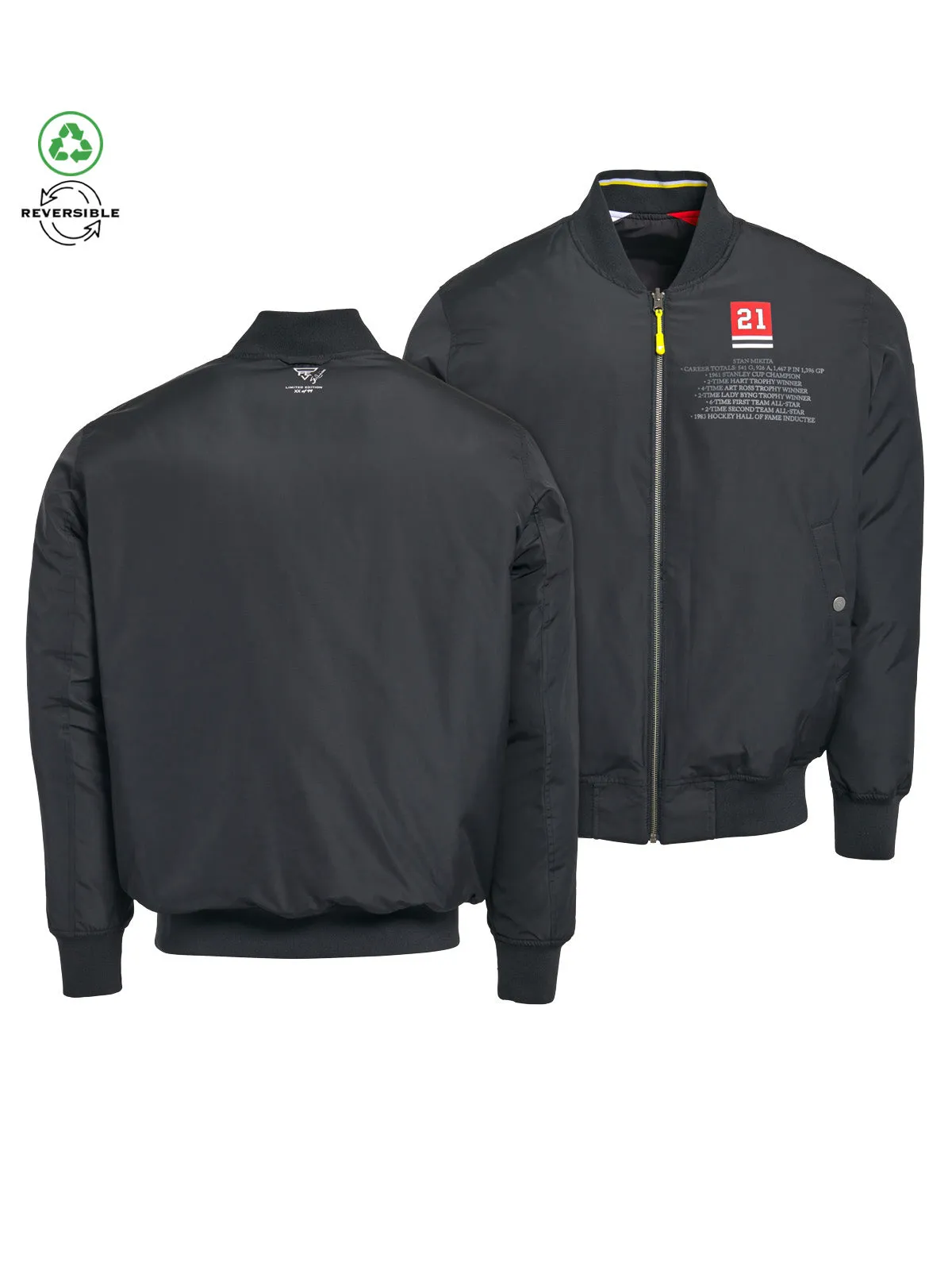 Stan Mikita Reversible Bomber Jacket