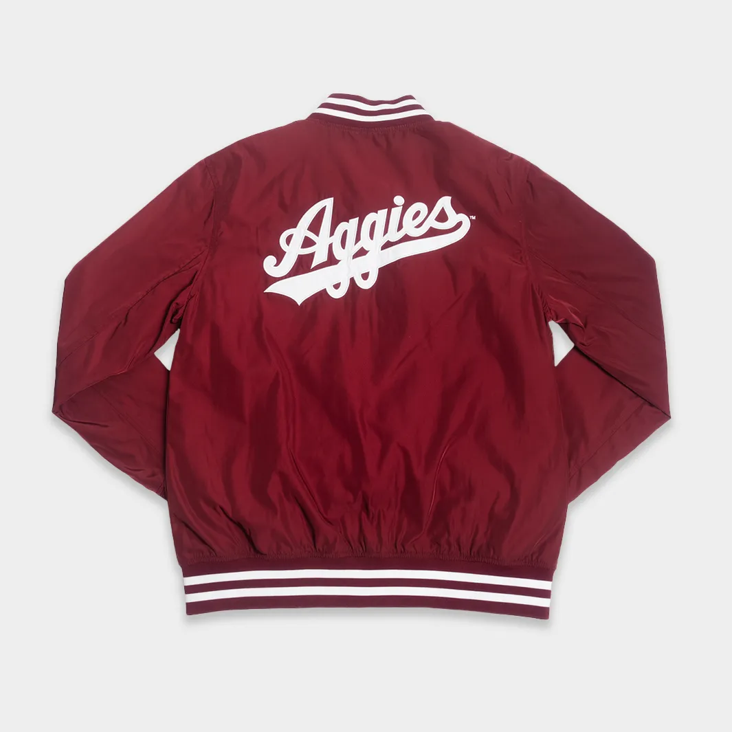 Texas A&M Aggies Vintage Script Bomber Jacket