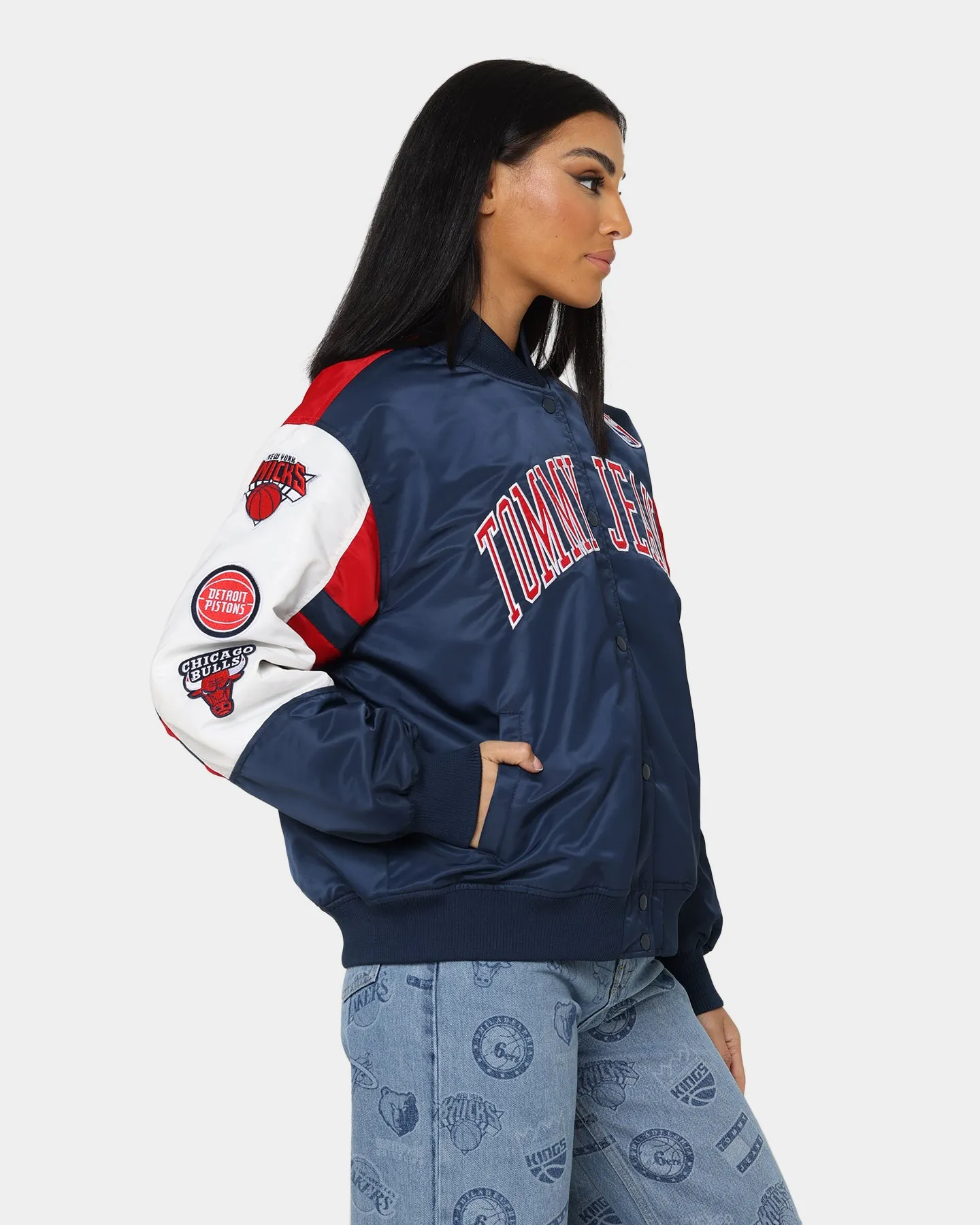 Tommy Jeans Women's Tommy Jeans X NBA W12 Jacket Twilight Navy