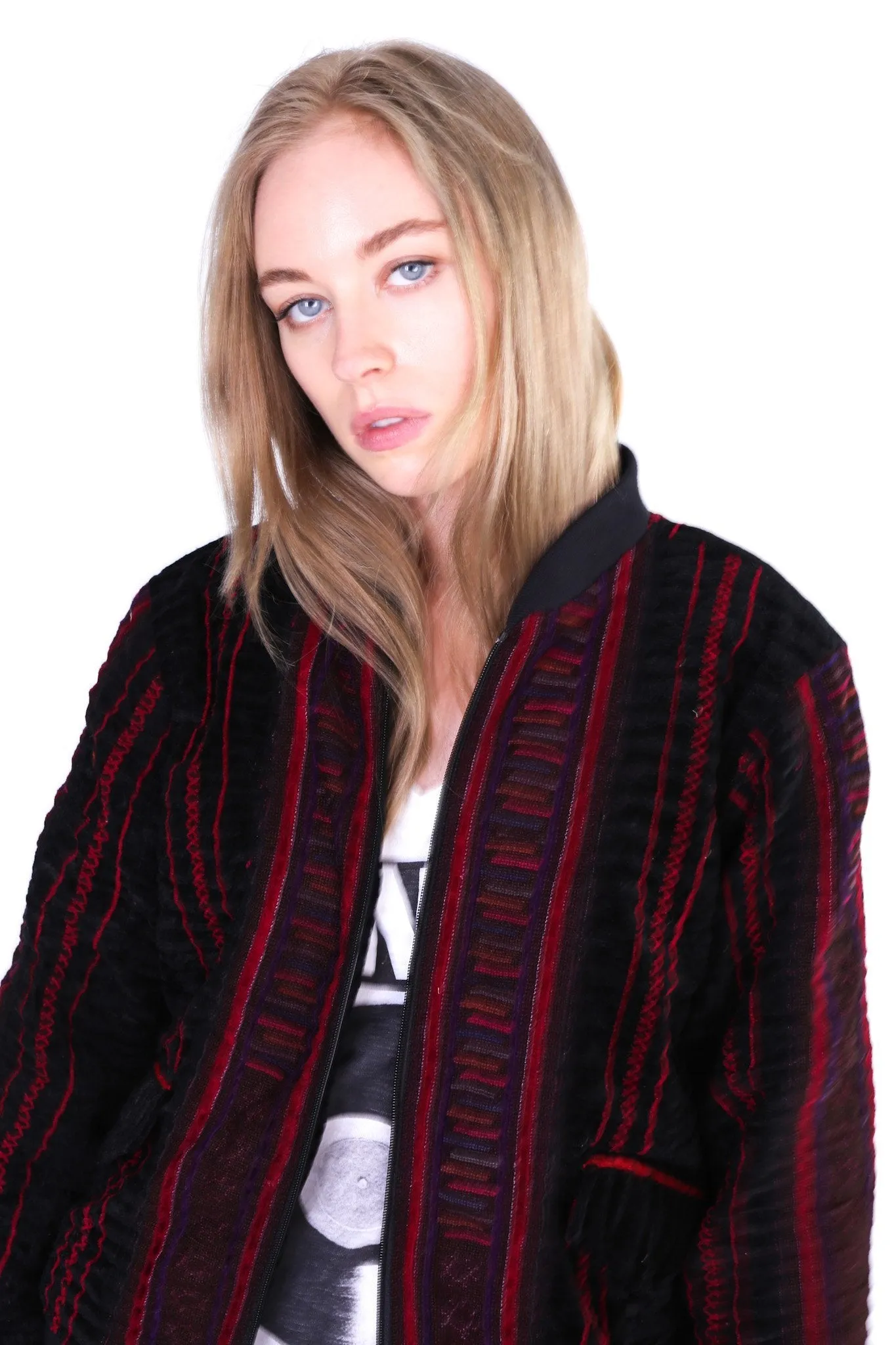 TRIBAL BOMBER JACKET AURORA