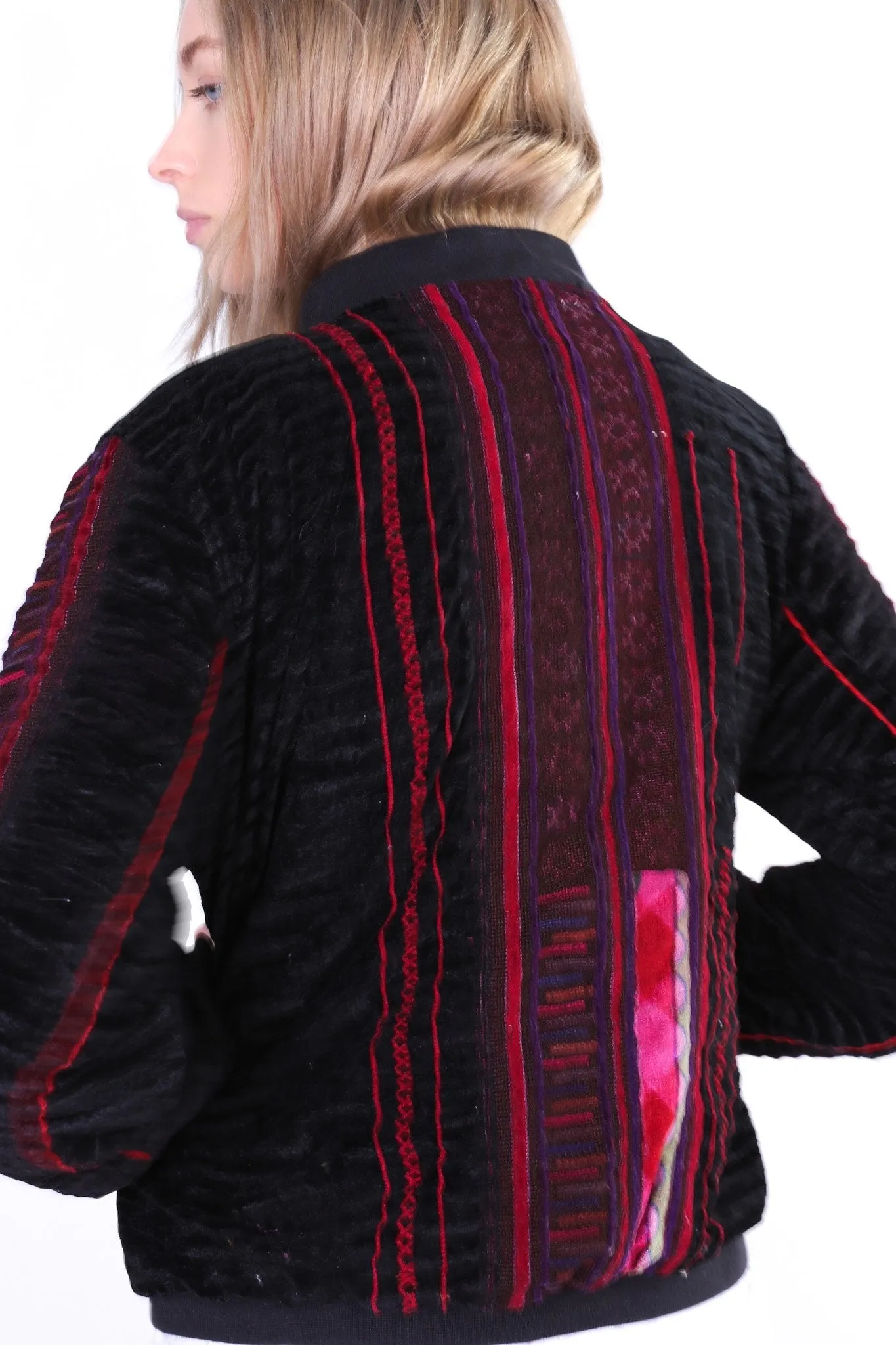 TRIBAL BOMBER JACKET AURORA